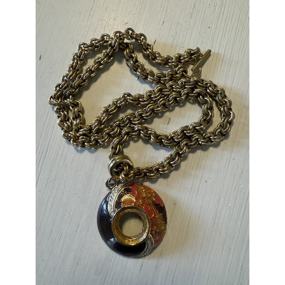 Guy Laroche Necklace Marked 28 Inches Long